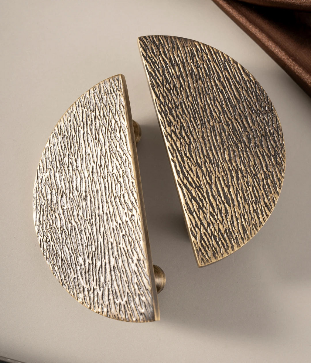 Poignée de Meuble demi-lune Bronze