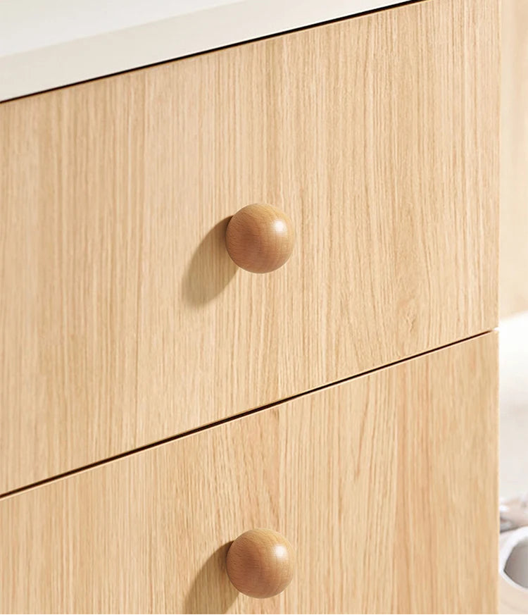 Poignée de Meuble en Bois de Hêtre