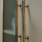 Solid brass cabinet handle