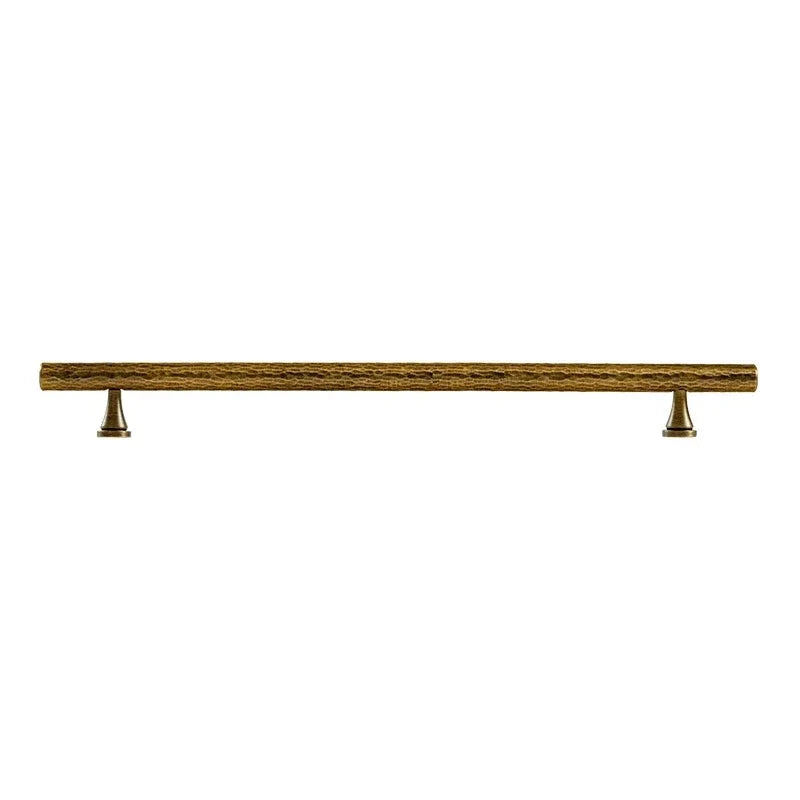 Solid brass cabinet handle