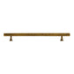 Solid brass cabinet handle
