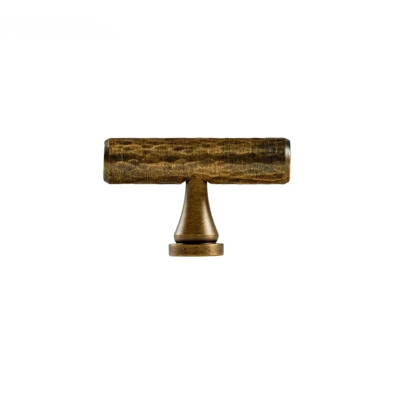 Solid brass cabinet handle