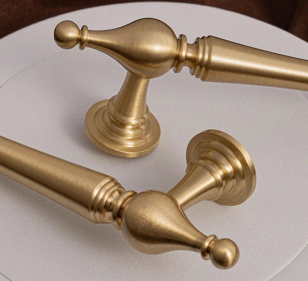 Poignée de Meuble en Laiton Style Oriental