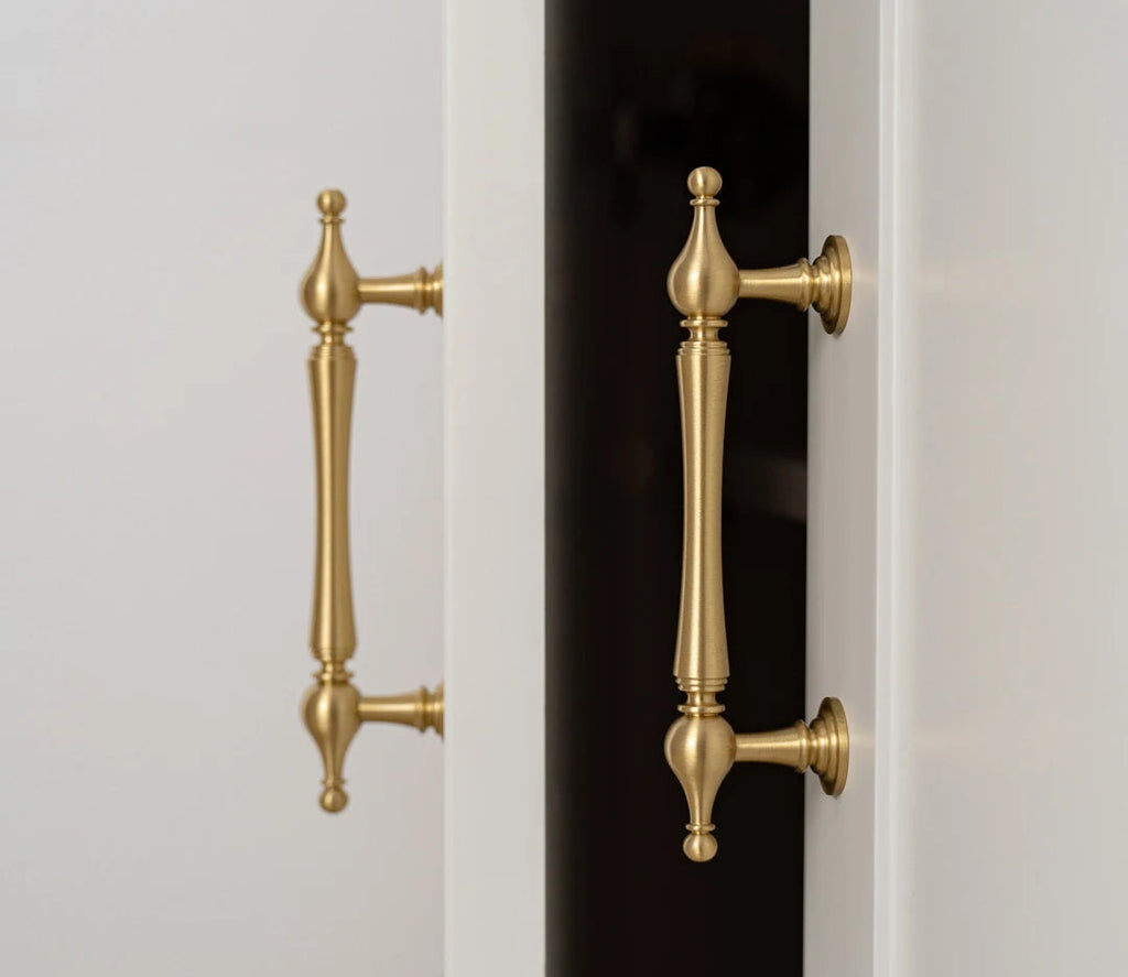 Poignée de Meuble en Laiton Style Oriental