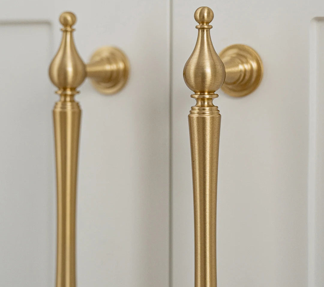 Poignée de Meuble en Laiton Style Oriental