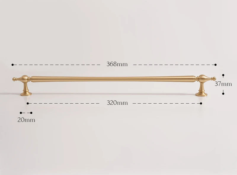 Poignée de Meuble en Laiton Style Oriental