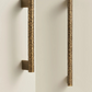 Hammered Bronze furniture handle