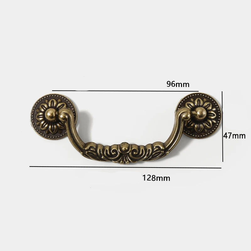 Poignée de Meuble vintage Bronze