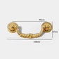 Gold vintage furniture handle