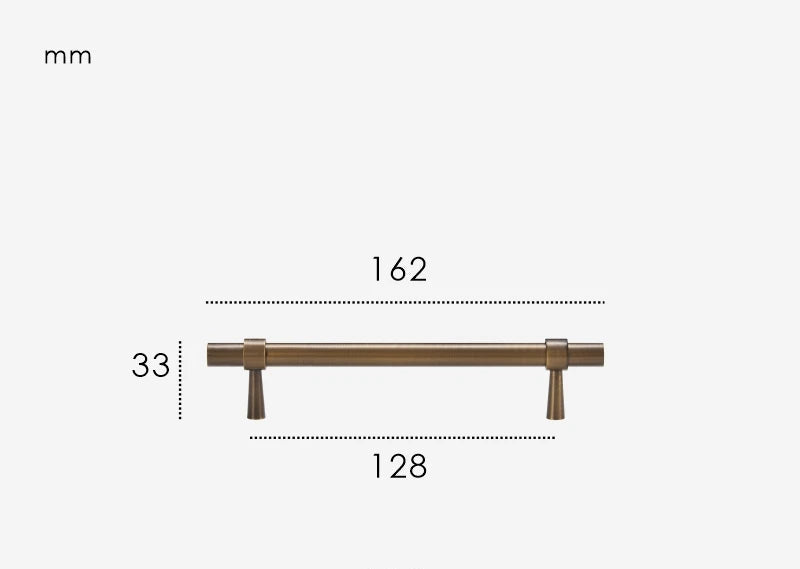 Poignée de Placard Bronze