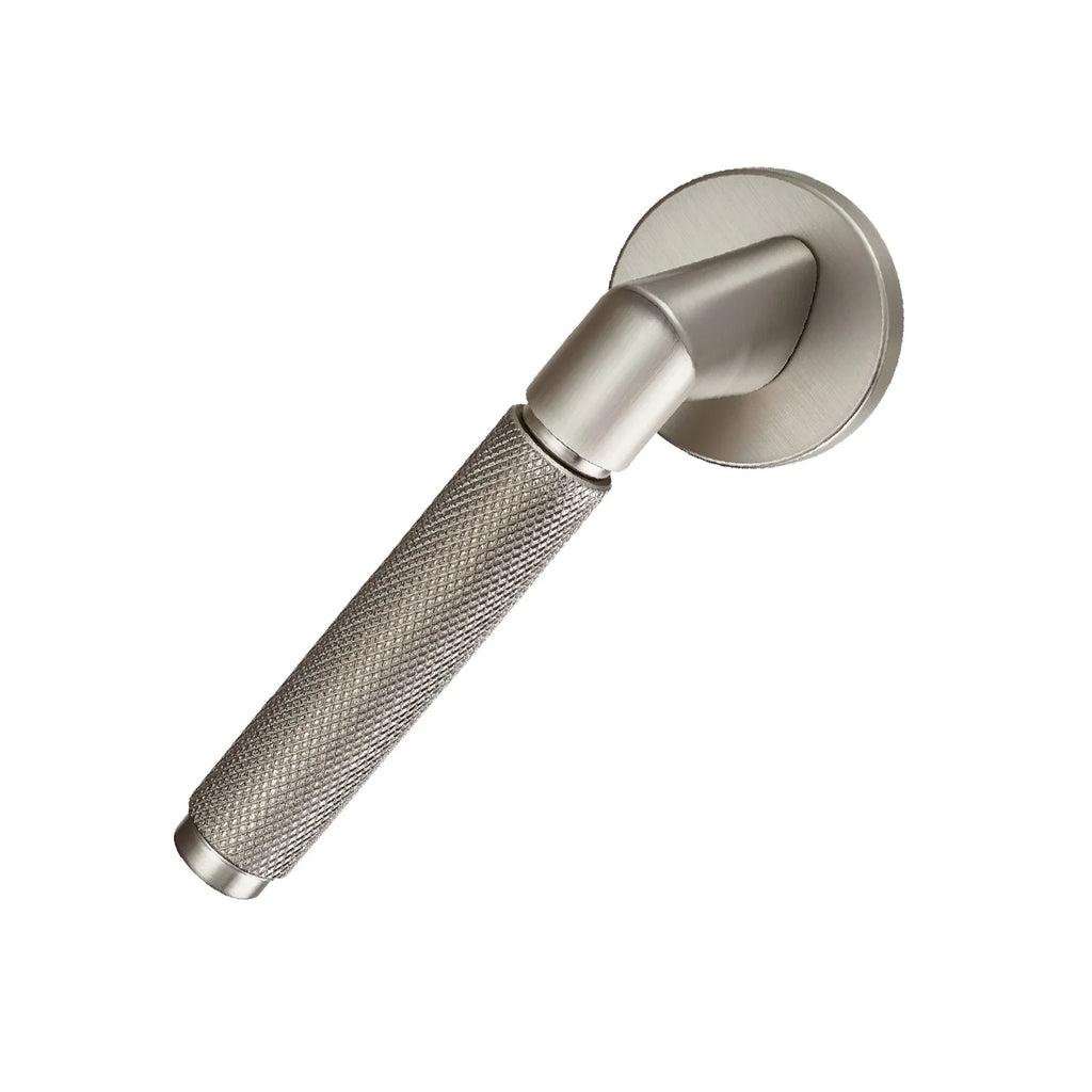 Poignée de Porte Intérieure en Aluminium avec Rosace