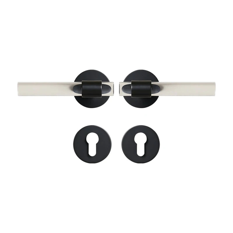 Poignée de Porte Transparente Design Minimaliste et Élégant