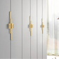 Design brushed gold furniture handle