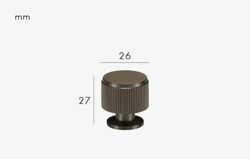 Poignée de meuble Gris Anthracite