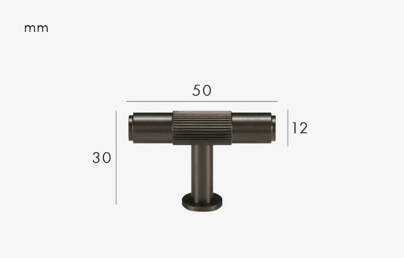 Poignée de meuble Gris Anthracite