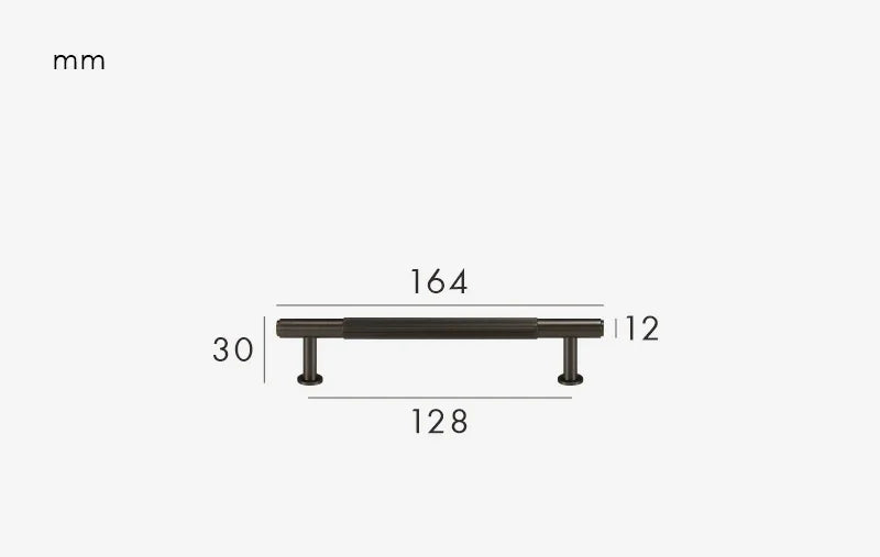 Poignée de meuble Gris Anthracite