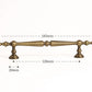 Poignée de meuble antique bronze brossé