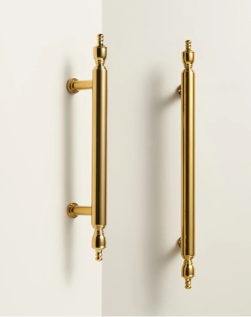 Poignée de meuble classique Or brillant