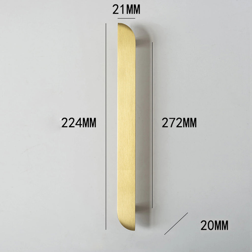 Poignée de meuble créative Or brossé