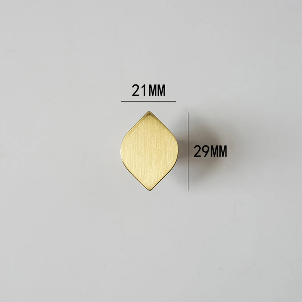 Poignée de meuble créative Or brossé