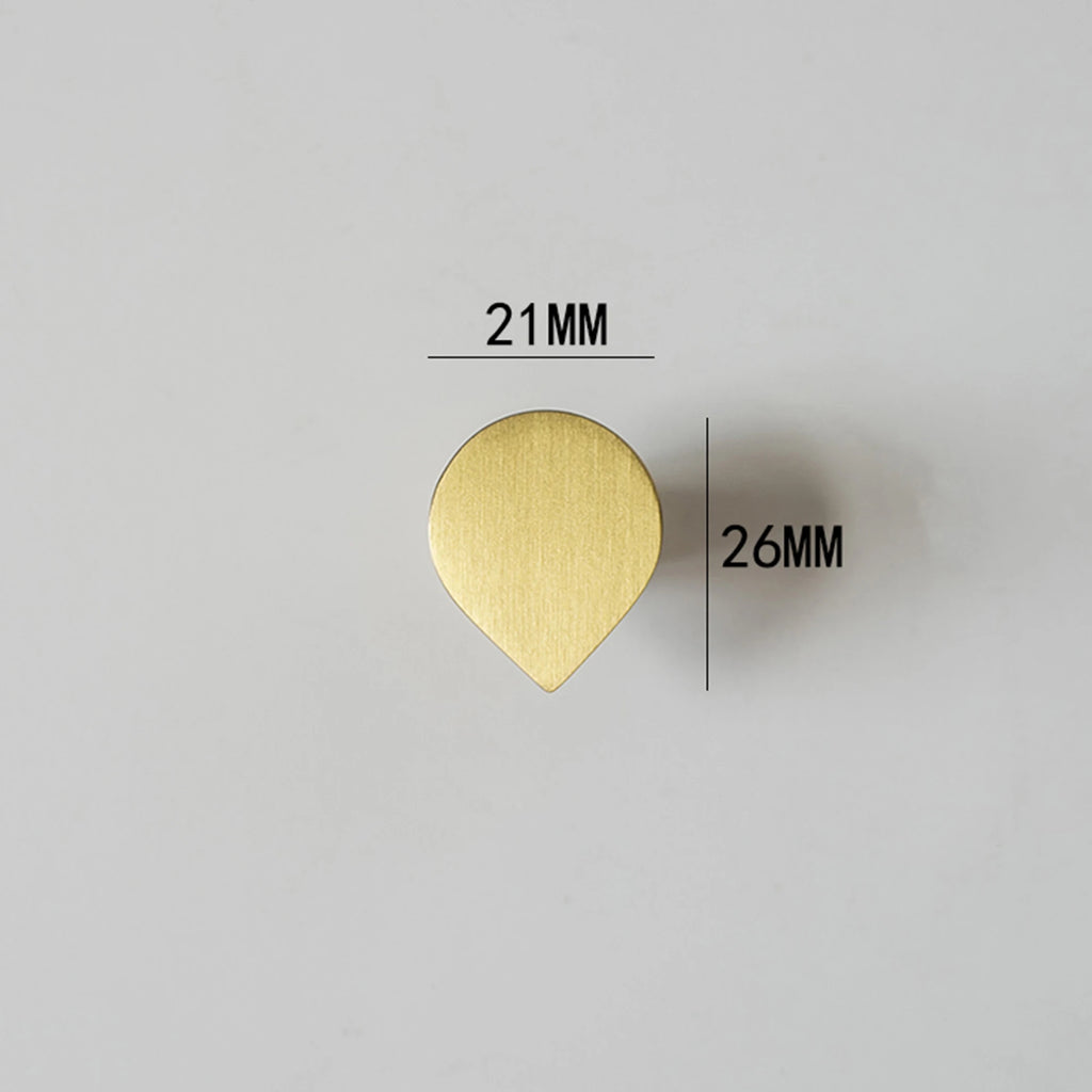 Poignée de meuble créative Or brossé