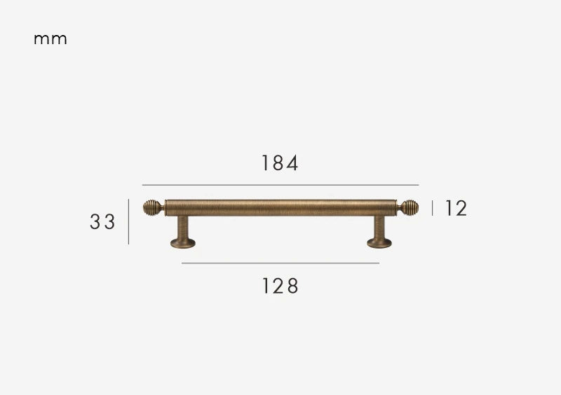 Antique Bronze effect furniture handle