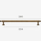 Antique Bronze effect furniture handle