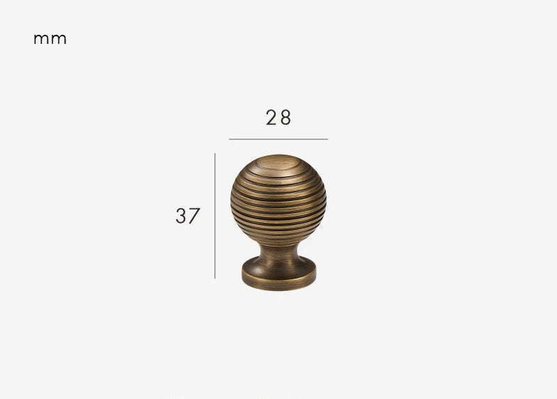 Antique Bronze effect furniture handle