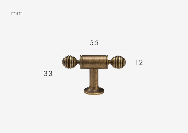 Antique Bronze effect furniture handle