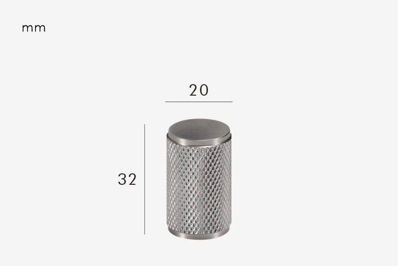 Poignée de meuble en Laiton Argenté