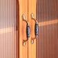 Blue ceramic furniture handle