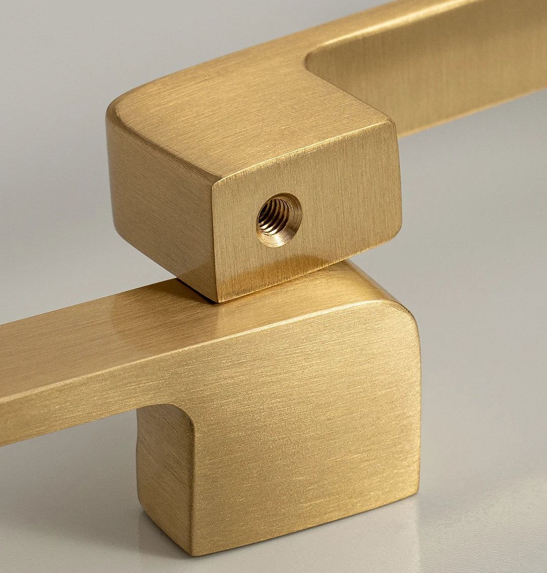 Poignée de meuble moderne Doré Brossé