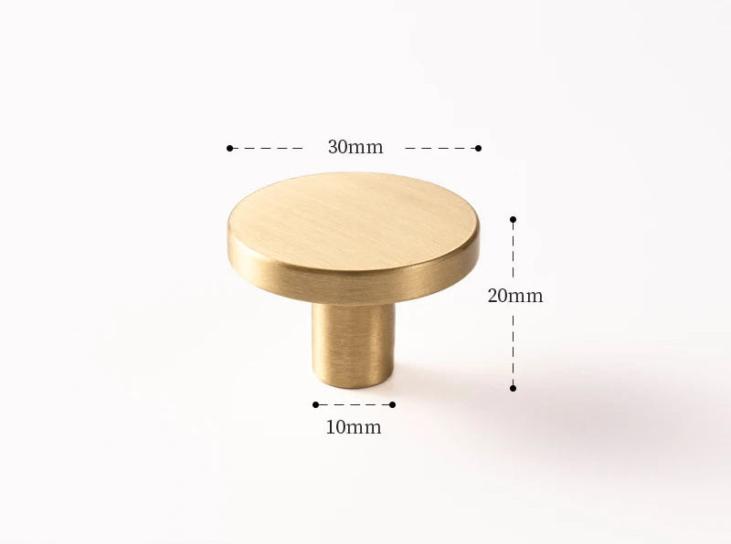 Poignée de meuble moderne Doré Brossé