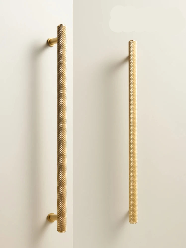 Poignée de meuble moderne en laiton style or