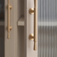 brushed gold cabinet handle