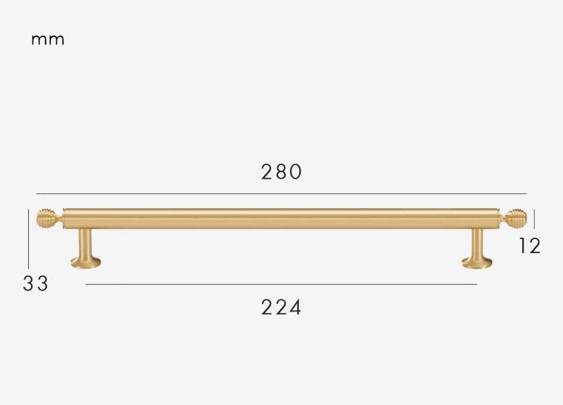 Poignée de meuble originale Or