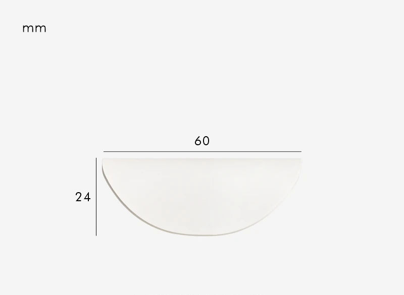 Bathroom & kitchen furniture handle White