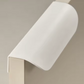 Bathroom & kitchen furniture handle White