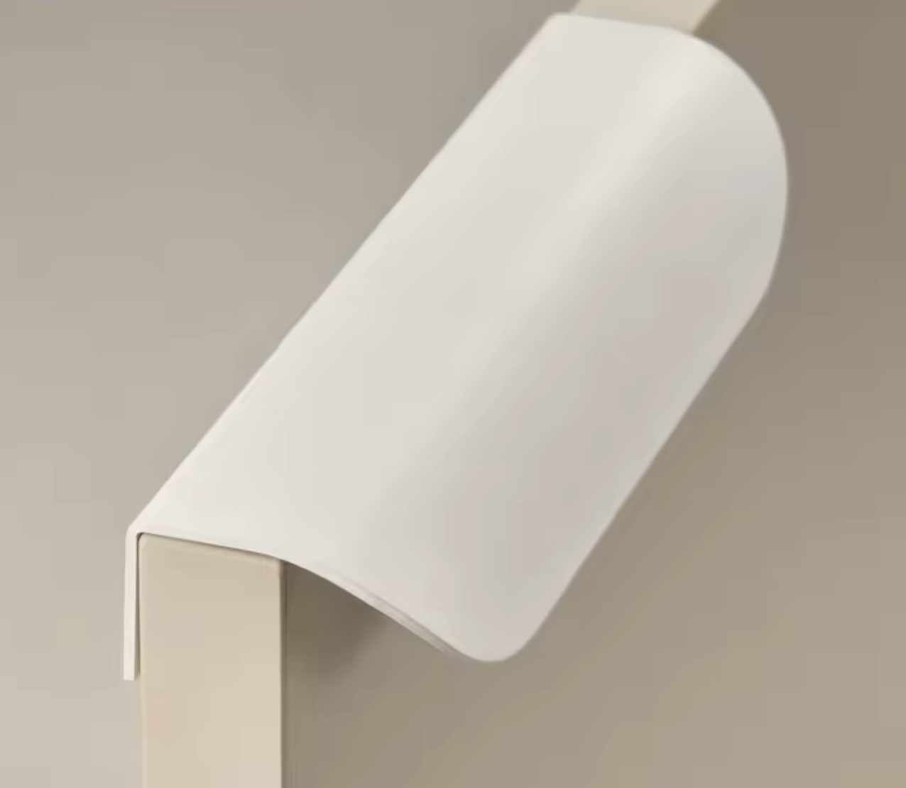 Bathroom & kitchen furniture handle White