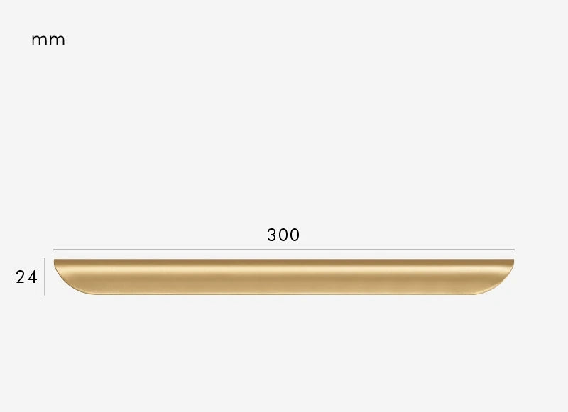 Poignée de meuble salle de bain & cuisine Or brossé