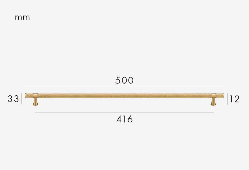 Poignée de porte pour meuble en Laiton