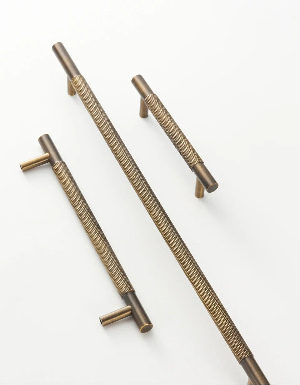 Poignée de porte pour meuble en Laiton Bronze Brossé