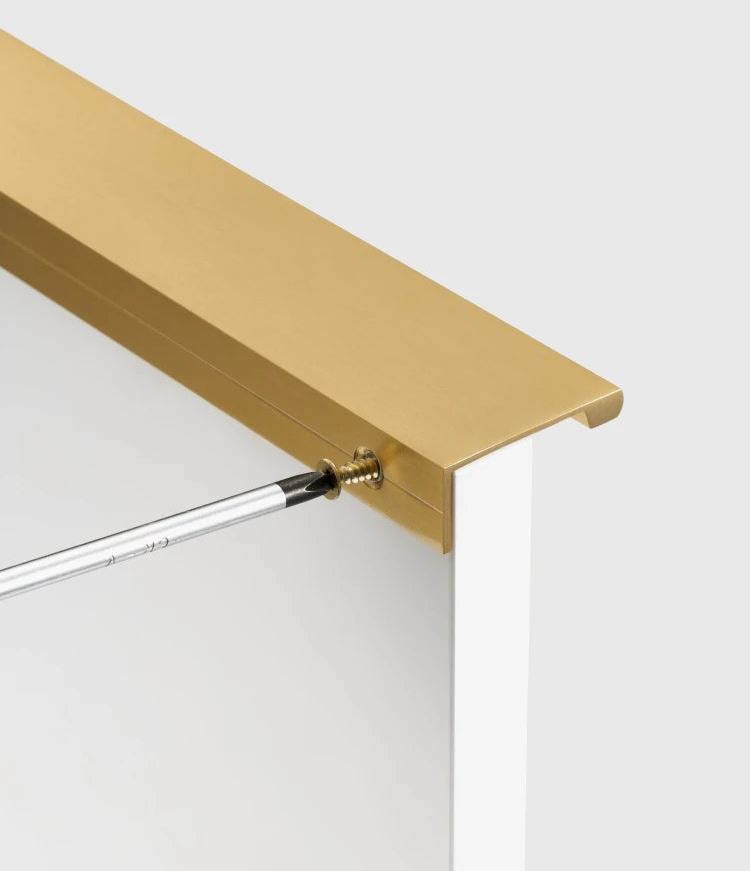 Drawer handle Gold brass
