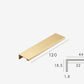 Drawer handle Gold brass