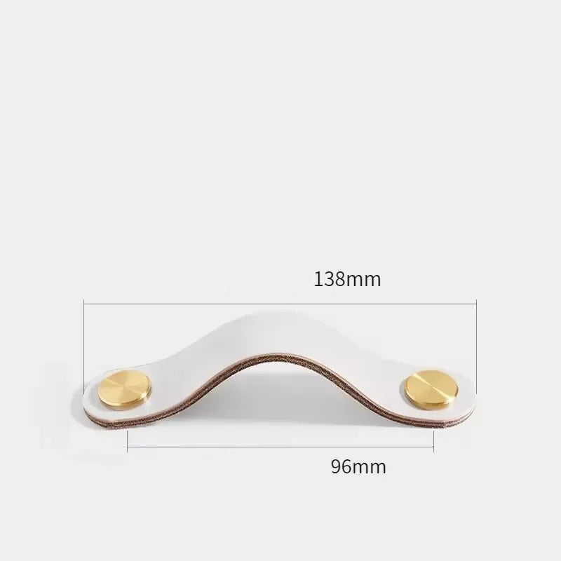 Poignées de meubles colorées