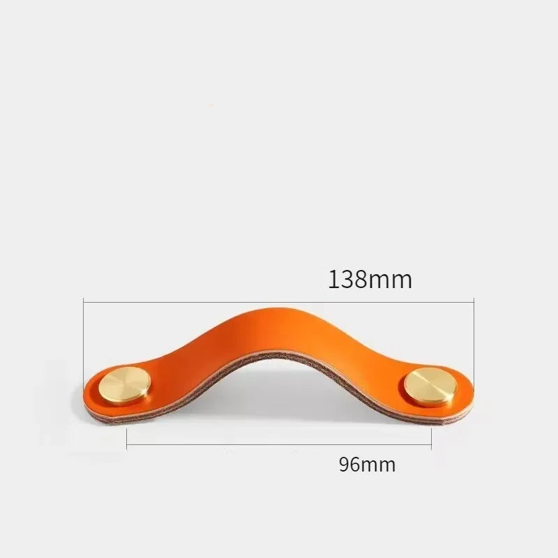 Poignées de meubles colorées