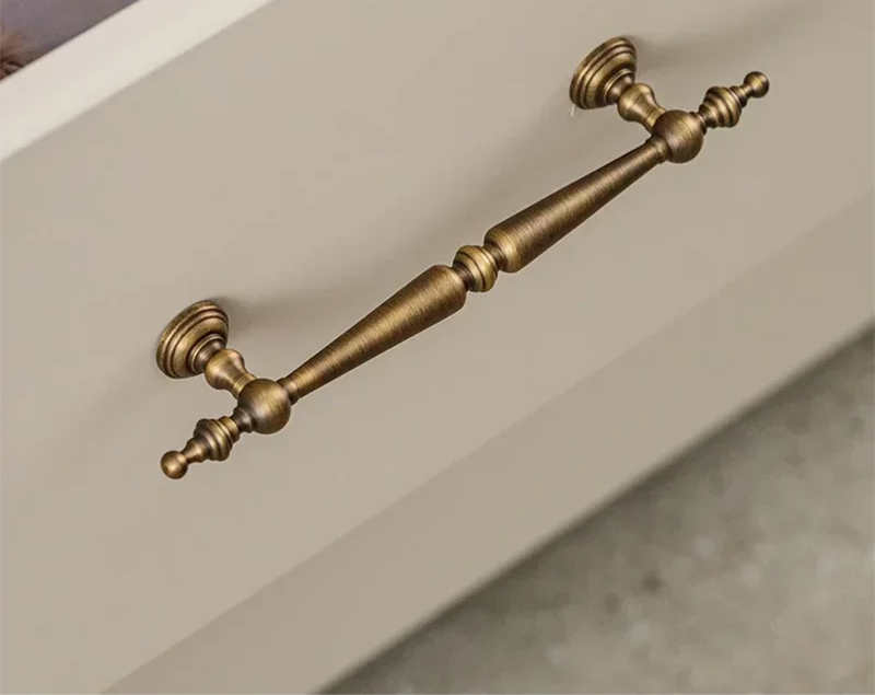 Poignées de porte armoire meuble classique