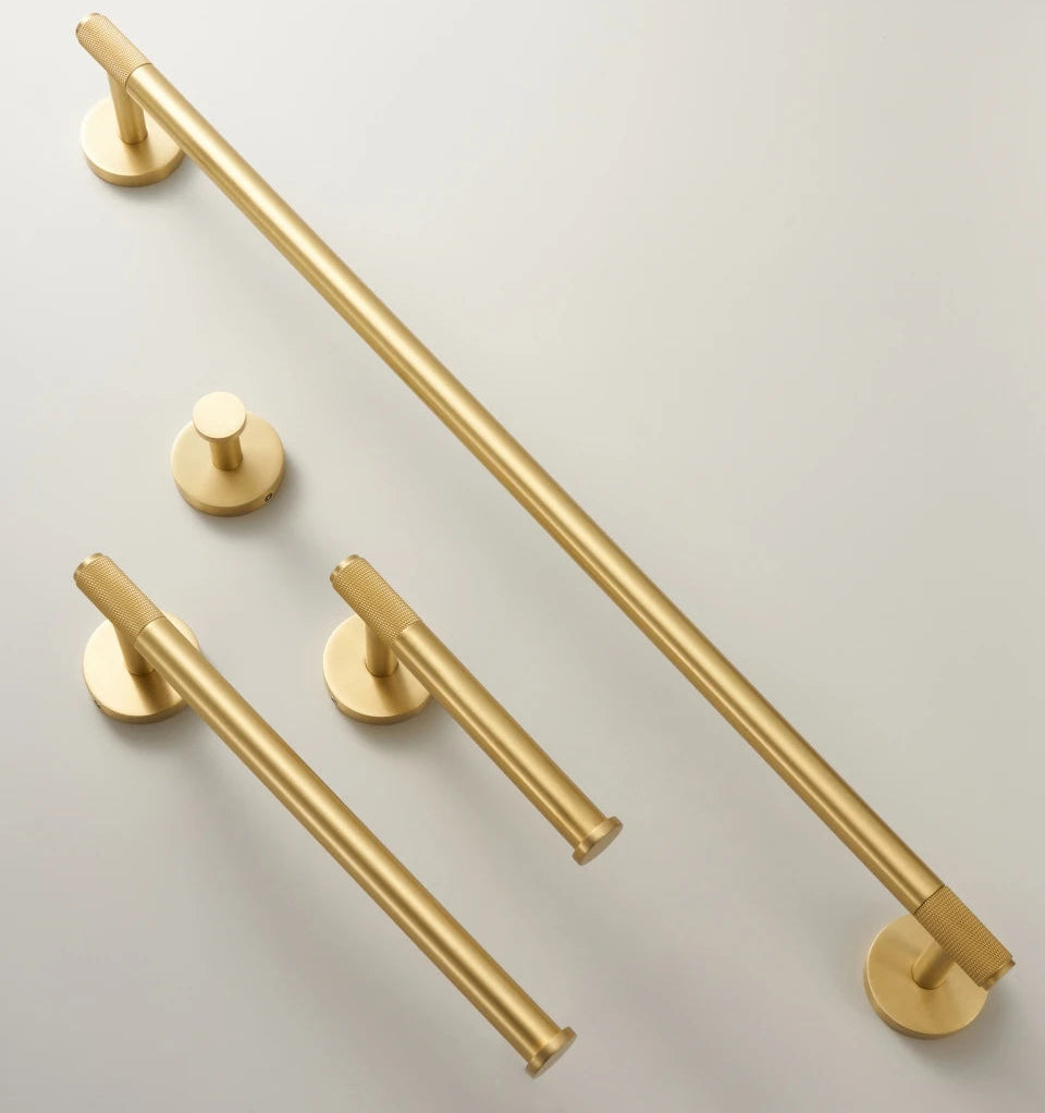 Porte-Serviettes & Accessoires Or Brossé