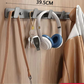Porte manteau Mural Gris anthracite
