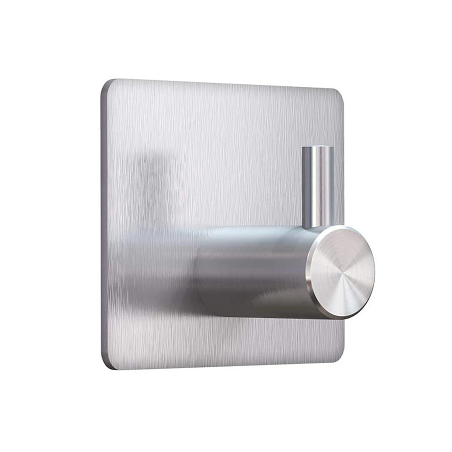 Porte serviette ou torchon gris inox